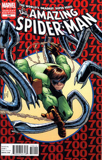Cover Thumbnail for The Amazing Spider-Man (Marvel, 1999 series) #700 [Variant Edition - Second Printing - Humberto Ramos Cover]