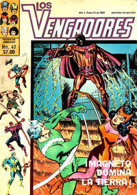 Cover Thumbnail for Los Vengadores (Novedades, 1981 series) #47