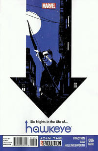 Cover for Hawkeye (Marvel, 2012 series) #6 [Second Printing]