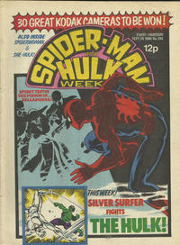 Cover Thumbnail for Spider-Man and Hulk Weekly (Marvel UK, 1980 series) #394