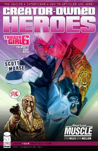 Cover for Creator-Owned Heroes (Image, 2012 series) #4 [Cover B]