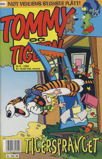 Cover for Tommy og Tigern (Bladkompaniet / Schibsted, 1989 series) #8/1998
