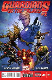 Cover Thumbnail for Guardians of the Galaxy (Marvel, 2013 series) #1 [Steve McNiven Cover]