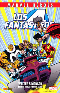 Cover Thumbnail for Marvel Héroes (Panini España, 2012 series) #45 - Los 4 Fantásticos de Walter Simonson