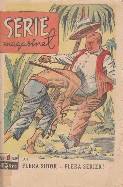 Cover for Seriemagasinet (Centerförlaget, 1948 series) #1/1952