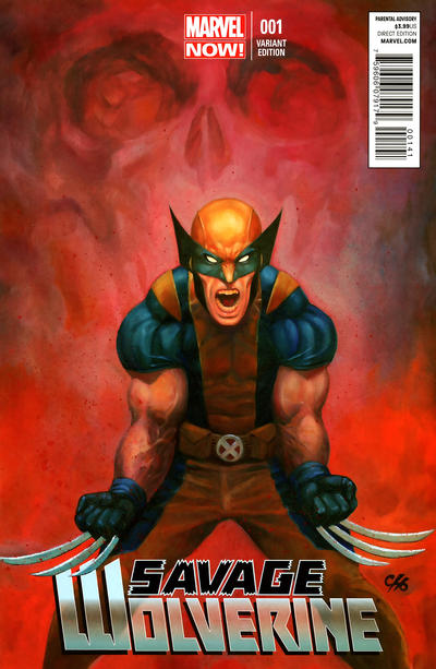 Cover for Savage Wolverine (Marvel, 2013 series) #1 [Frank Cho Variant]
