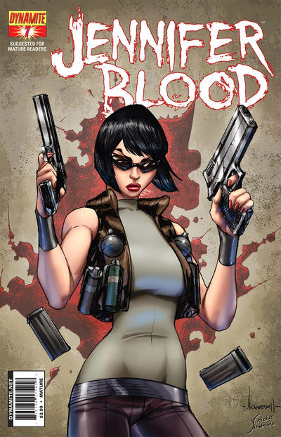 Cover for Jennifer Blood (Dynamite Entertainment, 2011 series) #7 [Cover C]