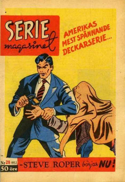 Cover for Seriemagasinet (Centerförlaget, 1948 series) #28/1952