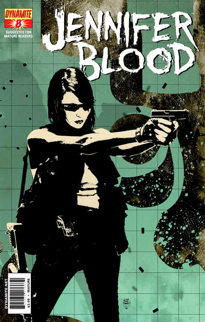 Cover for Jennifer Blood (Dynamite Entertainment, 2011 series) #8 [Cover A (main) Tim Bradstreet]