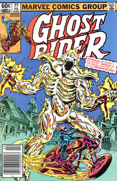 Cover for Ghost Rider (Marvel, 1973 series) #77 [Newsstand]