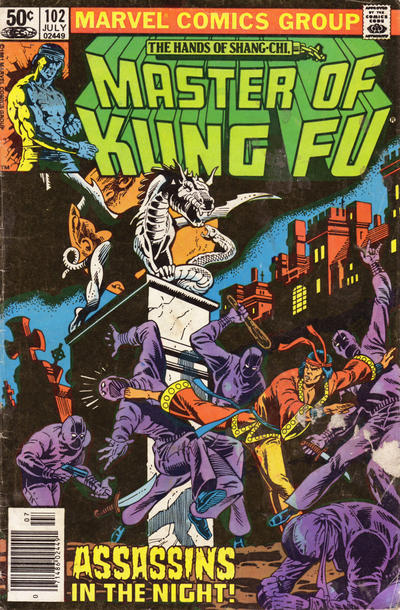 Cover for Master of Kung Fu (Marvel, 1974 series) #102 [Newsstand]