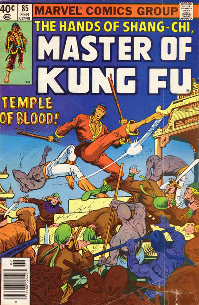 Cover for Master of Kung Fu (Marvel, 1974 series) #85 [Newsstand]