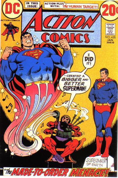 Cover for Action Comics (DC, 1938 series) #420