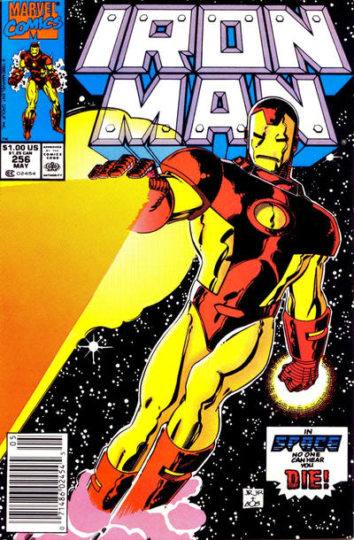 Cover for Iron Man (Marvel, 1968 series) #256 [Newsstand]