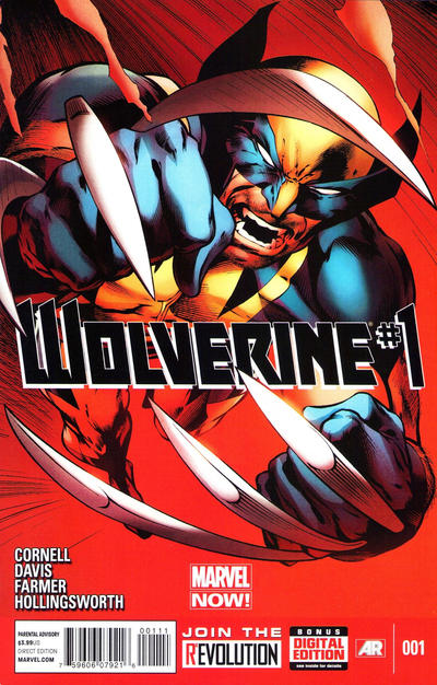 Cover for Wolverine (Marvel, 2013 series) #1