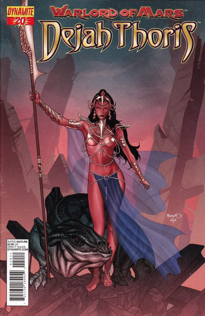 Cover for Warlord of Mars: Dejah Thoris (Dynamite Entertainment, 2011 series) #20 [Paul Renaud Cover]