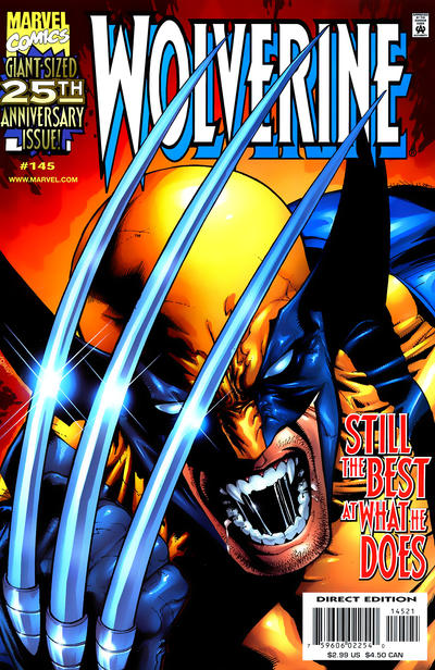 Cover for Wolverine (Marvel, 1988 series) #145 [Direct Edition - Standard Cover]