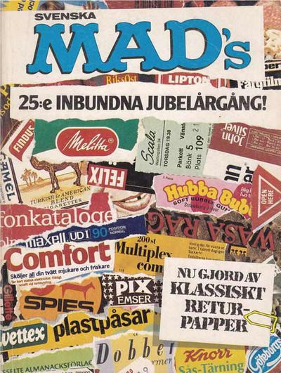 Cover for Mad (inbundna årgångar) (Semic, 1977 series) #25 årg. 1984