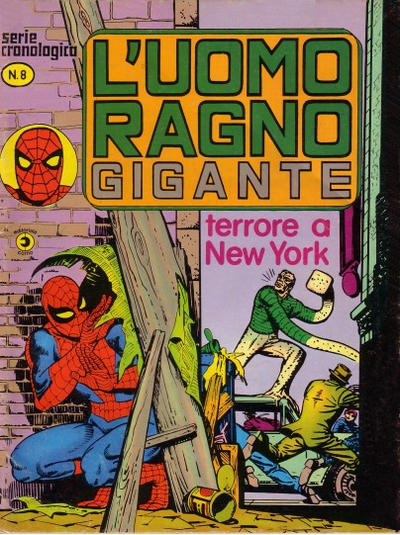 Cover for L'Uomo Ragno Gigante (Editoriale Corno, 1976 series) #8