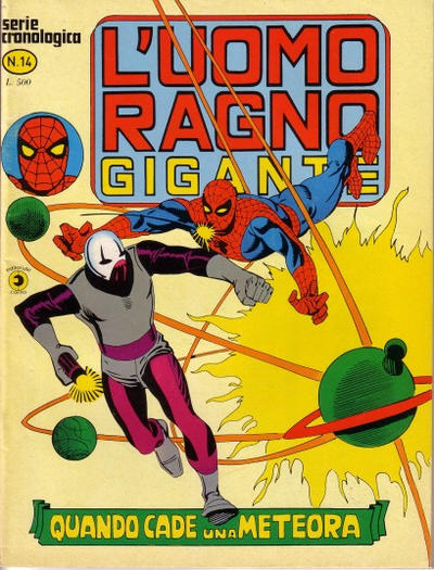 Cover for L'Uomo Ragno Gigante (Editoriale Corno, 1976 series) #14