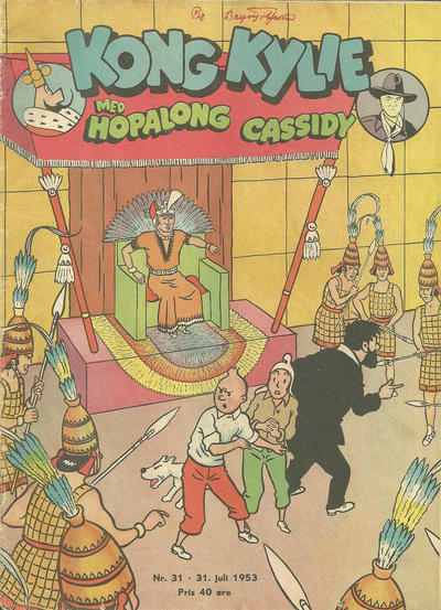 Cover for Kong Kylie (Aller [DK], 1948 series) #31/1953