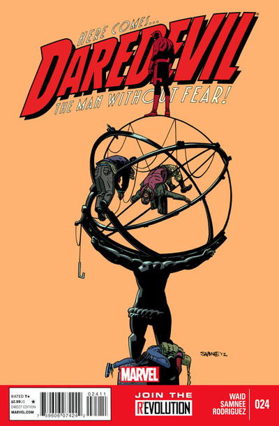 Cover for Daredevil (Marvel, 2011 series) #24