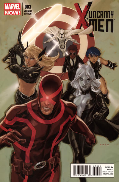 Cover for Uncanny X-Men (Marvel, 2013 series) #3 [Noto]