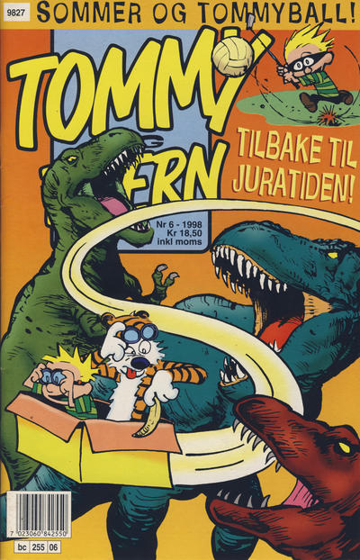 Cover for Tommy og Tigern (Bladkompaniet / Schibsted, 1989 series) #6/1998