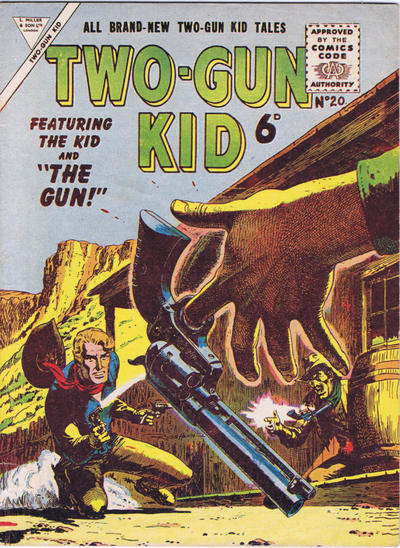 Cover for Two-Gun Kid (L. Miller & Son, 1951 series) #20
