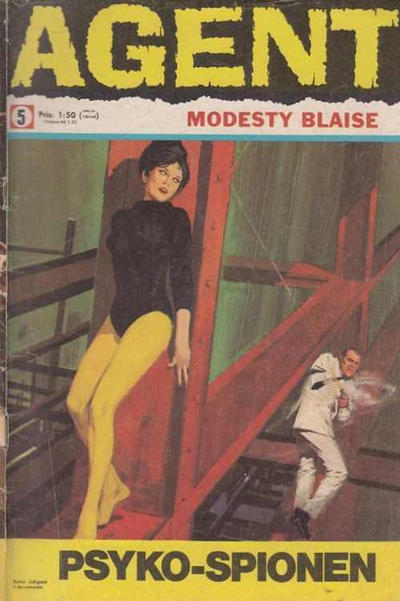 Cover for Agent Modesty Blaise (Semic, 1967 series) #5