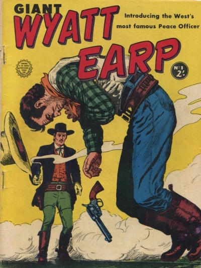 Cover for Giant Wyatt Earp (Horwitz, 1960 ? series) #1