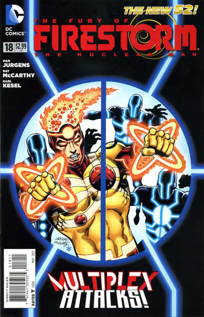 Cover for The Fury of Firestorm: The Nuclear Man (DC, 2012 series) #18