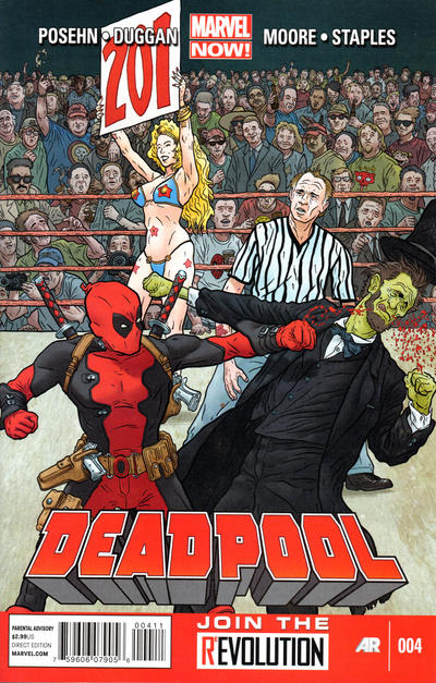 Cover for Deadpool (Marvel, 2013 series) #4