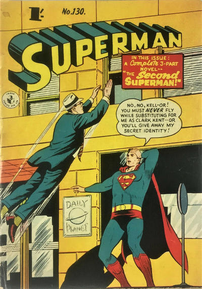 Cover for Superman (K. G. Murray, 1947 series) #130