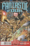 Cover for Fantastic Four (Marvel, 2013 series) #5AU