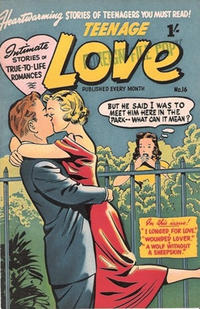 Cover Thumbnail for Teenage Love (Magazine Management, 1952 ? series) #16