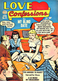 Cover Thumbnail for Love Confessions (Quality Comics, 1949 series) #42