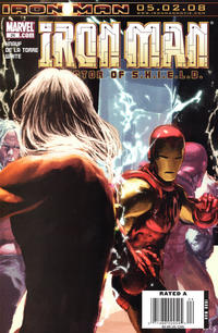 Cover Thumbnail for The Invincible Iron Man (Marvel, 2007 series) #26 [Newsstand]