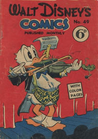 Cover Thumbnail for Walt Disney's Comics (W. G. Publications; Wogan Publications, 1946 series) #49