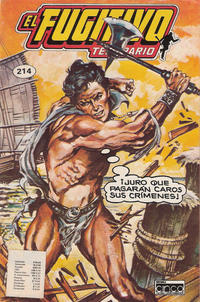 Cover Thumbnail for El Fugitivo Temerario (Editora Cinco, 1983 ? series) #214
