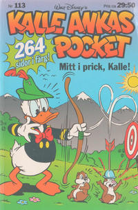 Cover Thumbnail for Kalle Ankas pocket (Serieförlaget [1980-talet]; Hemmets Journal, 1986 series) #113 - Mitt i prick, Kalle!