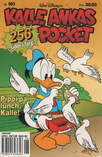 Cover Thumbnail for Kalle Ankas pocket (Serieförlaget [1980-talet], 1993 series) #160 - Pippi på lunch, Kalle!