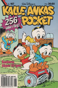 Cover Thumbnail for Kalle Ankas pocket (Serieförlaget [1980-talet], 1993 series) #167 - Knattarna klipper till igen!