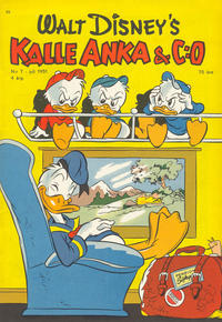 Cover Thumbnail for Kalle Anka & C:o (Richters Förlag AB, 1948 series) #7/1951