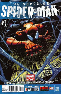 Cover for Superior Spider-Man (Marvel, 2013 series) #1 [Second Printing]