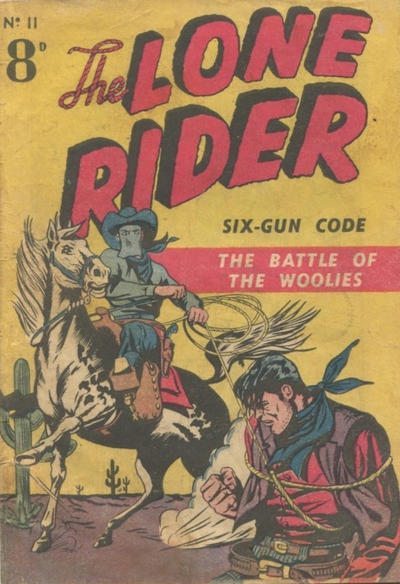 Cover for The Lone Rider (Horwitz, 1950 ? series) #11