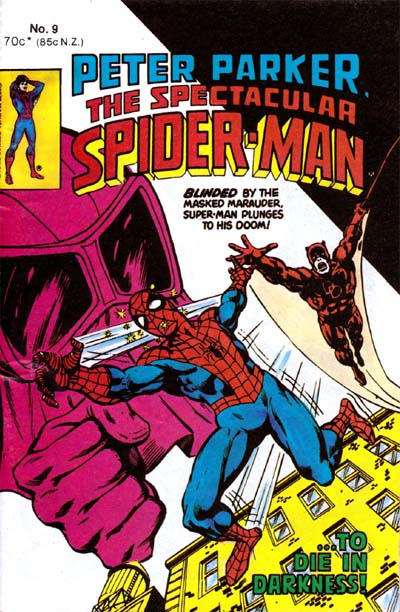 Cover for Peter Parker the Spectacular Spider-Man (Yaffa / Page, 1979 series) #9