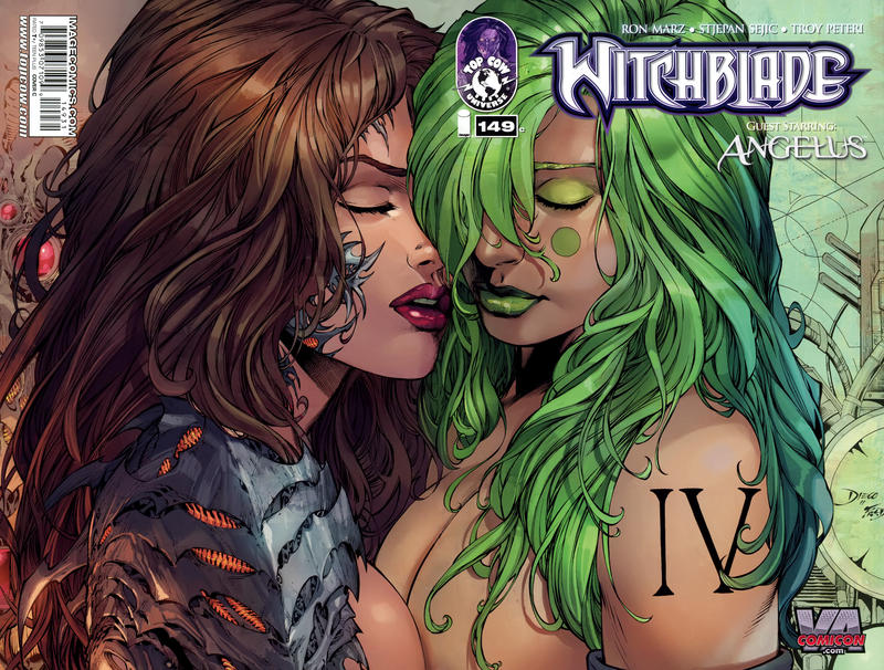 Cover for Witchblade (Image, 1995 series) #149 [Cover C Virginia Comic Con Variant]