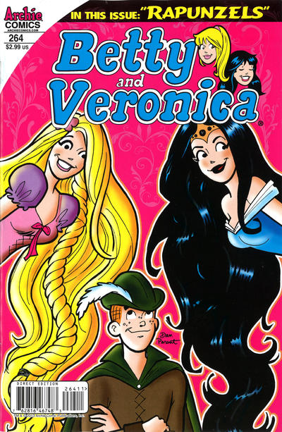 Cover for Betty and Veronica (Archie, 1987 series) #264 [Dan Parent Cover]