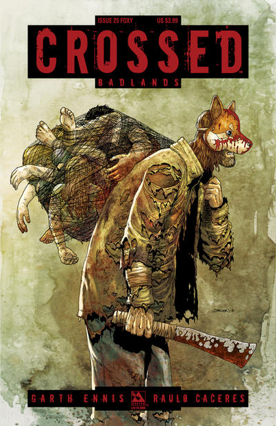 Cover for Crossed Badlands (Avatar Press, 2012 series) #25 [Foxy Variant by Jacen Burrows]